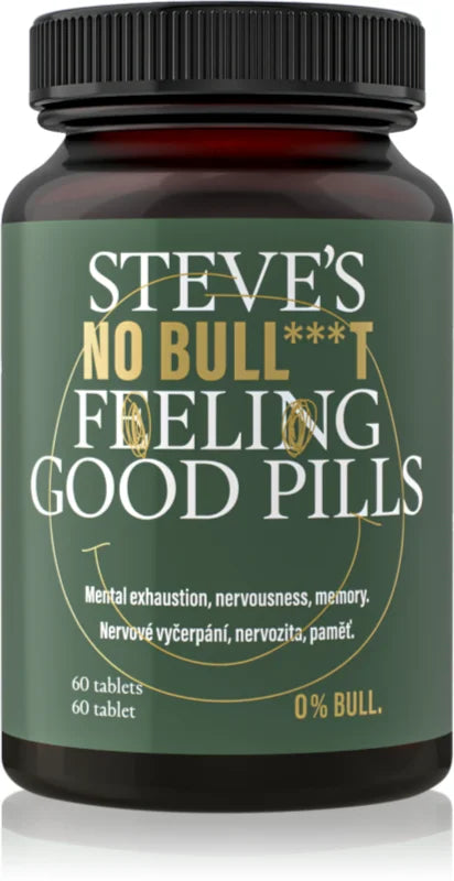 Steve's No Bull***t Feel-Good Pills 60 tablets