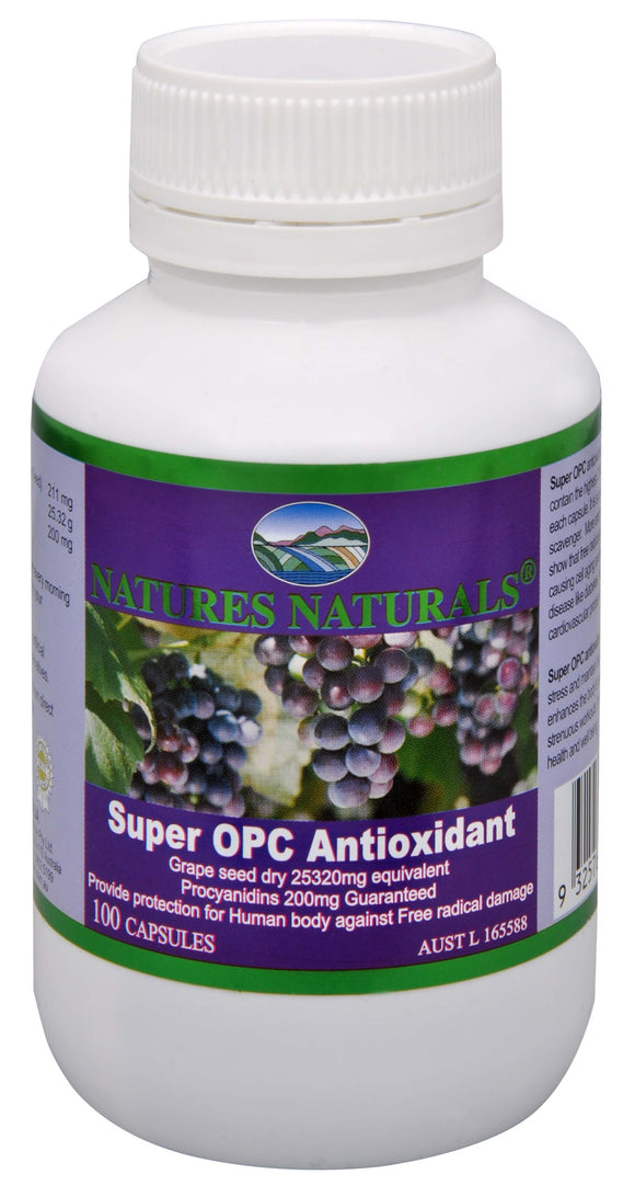 Australian Remedy Super OPC Antioxidant grape seed extract 100 capsules