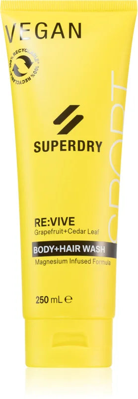 Superdry RE:vive Body + Hair Wash 250 ml