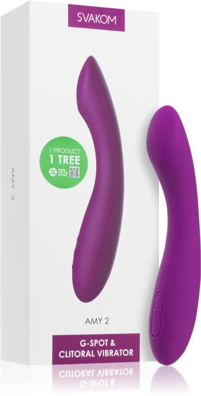 Svakom Amy 2 G-Spot Purple 17.4 cm