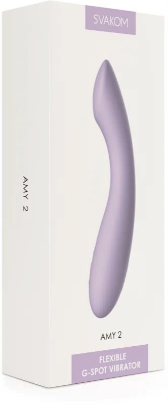 Svakom Amy 2 G-Spot Light Purple 17.4 cm