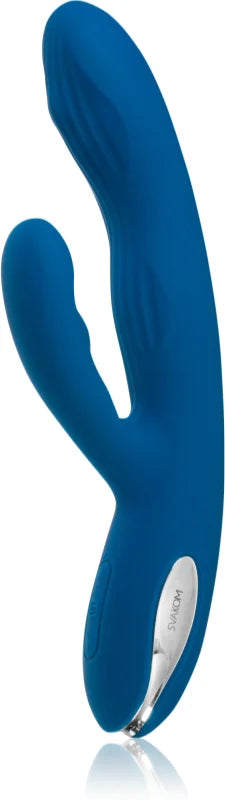 Svakom Aylin Powerful Vibrator with Pulsating tip Dark Blue 21.5 cm