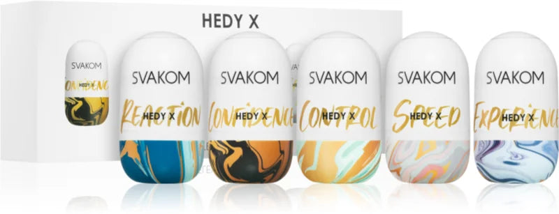 Svakom Hedy X Textures disposable masturbator Set of 5 pcs