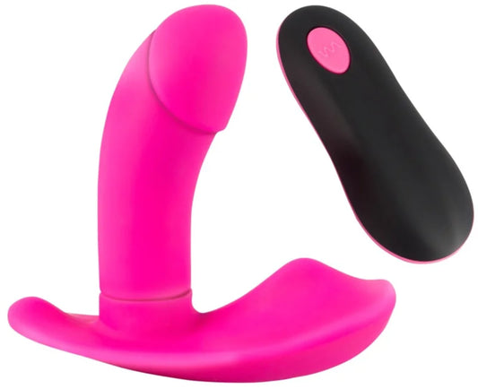 Sweet Smile Lay-On stimulator and vibrator Pink 10,5 cm