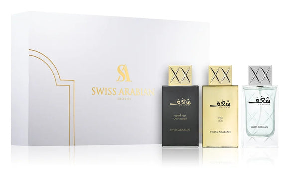 Swiss Arabian Shaghaf Eau De Parfum Gift Set 3x75 ml