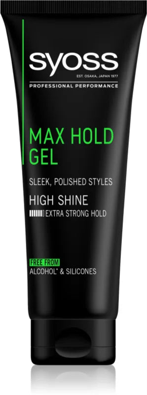 Syoss Max Hold hair gel Extra Strong Hold 250 ml