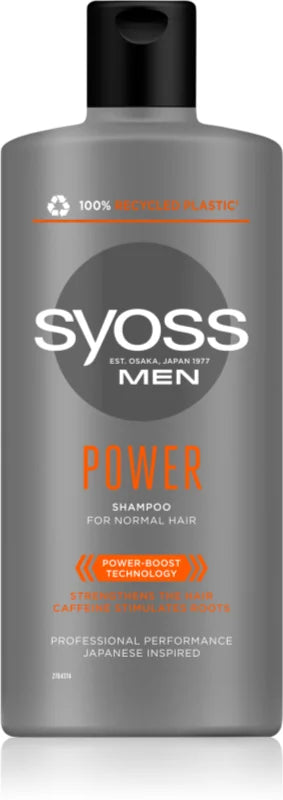 Syoss Men Power & Strength shampoo 440 ml