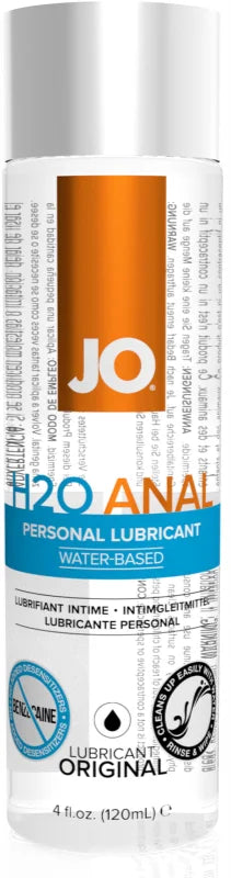 System JO H2O ANAL lubricating gel 120 ml