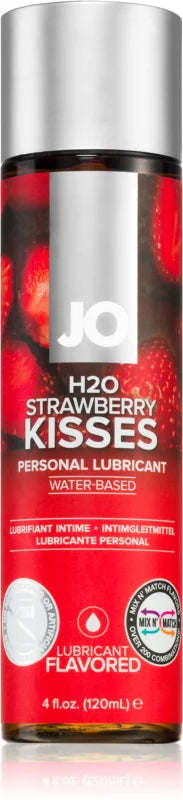 System JO H2O Strawberry Kisses lubricating gel 120 ml