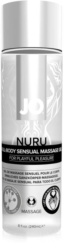 System JO NURU FULL BODY massage gel 240 ml