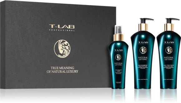 T-LAB Professional Natural Lifting Hair Care gift set