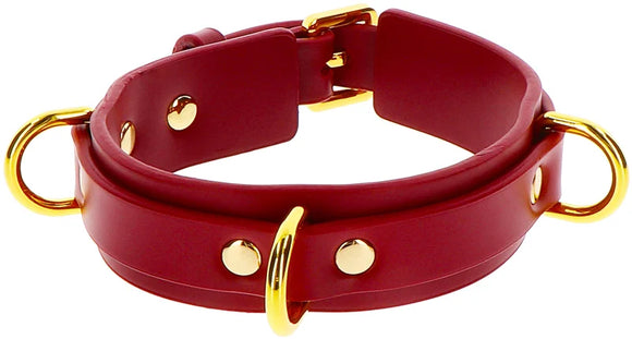 Taboom Bondage in Luxury collar red 42.3 cm