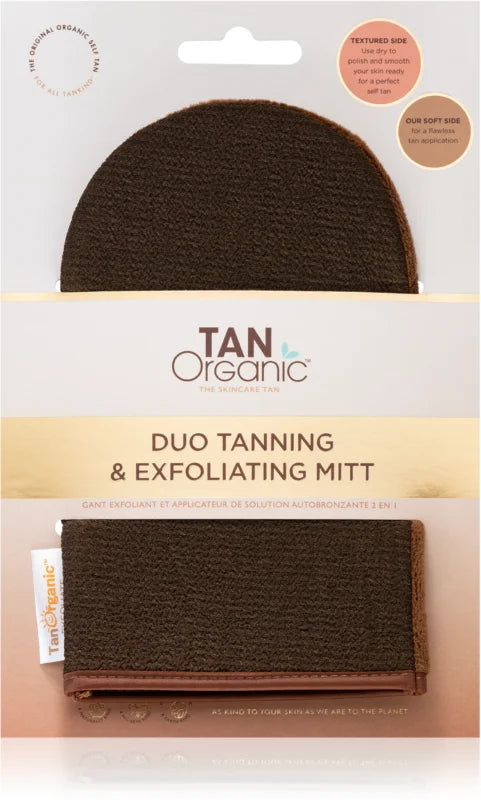 Tan Organic Duo Tanning & Exfoliating Mitt