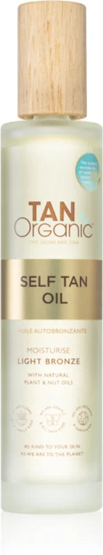 Tan Organic self tan oil Light Bronze 100 ml