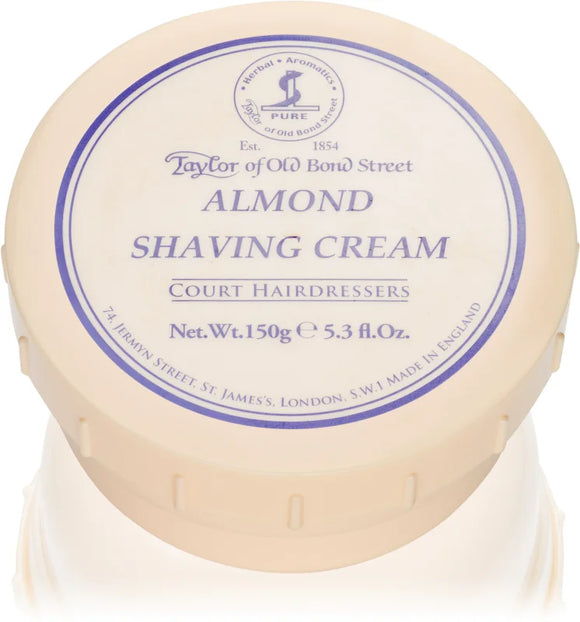 Taylor of Old Bond Street Almond shaving cream 150 g