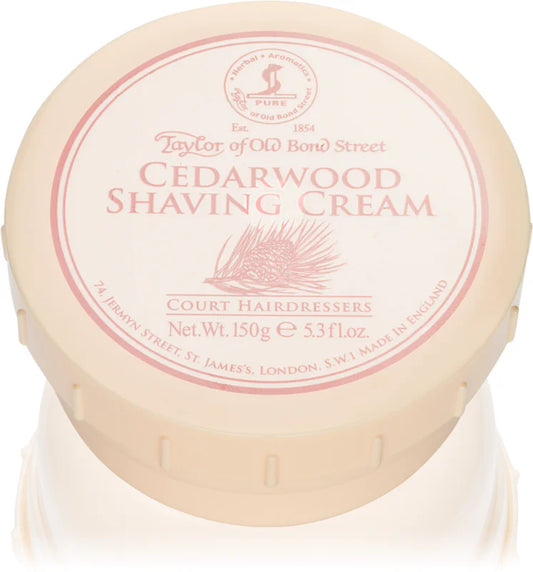 Taylor of Old Bond Street Cedarwood shaving cream 150 g