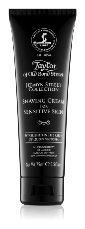 Taylor of Old Bond Street Jermyn Street Collection shaving cream for sensitive skin 75 ml