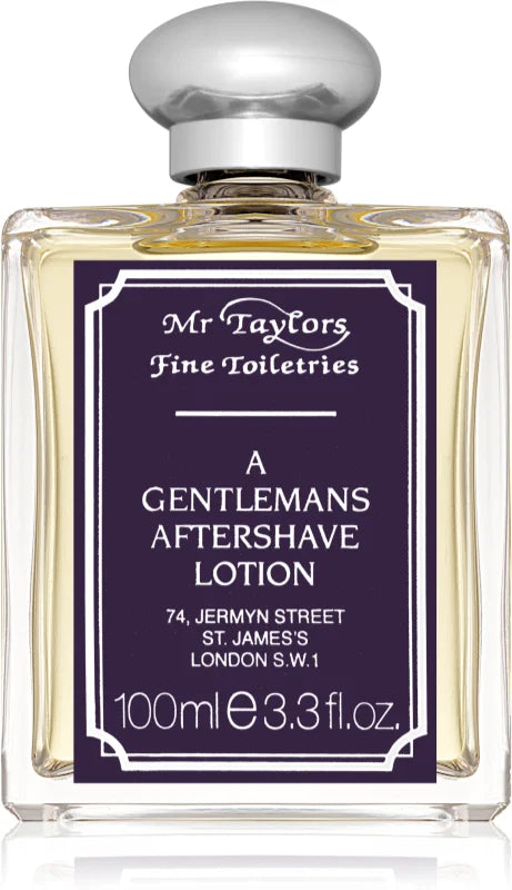 Mr Taylors Fine Toiletries A Gentlemen's aftershave lotion 100 ml