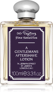 Mr Taylors Fine Toiletries A Gentlemen's aftershave lotion 100 ml