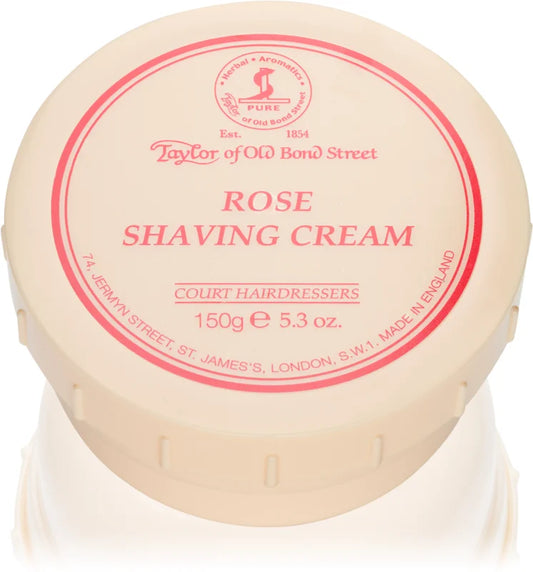 Taylor of Old Bond Street Rose shaving cream 150 g