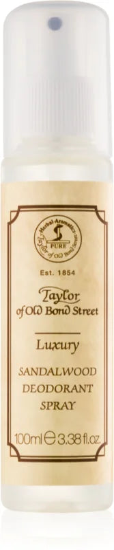 Taylor of Old Bond Street Sandalwood Luxury deodorant spray 100 ml – My ...