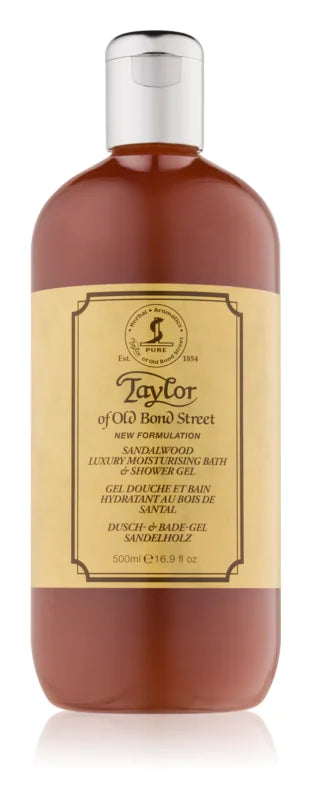 Taylor of Old Bond Street Sandalwood shower and bath gel 500 ml