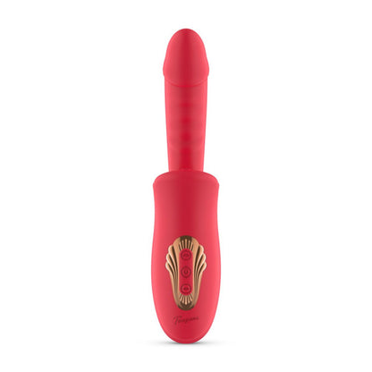 Teazers Dildo with Clitoris Stimulator Red