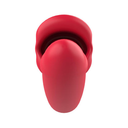 Teazers Dildo with Clitoris Stimulator Red