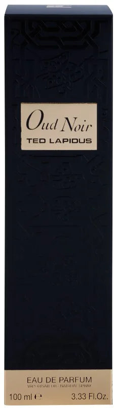 Ted Lapidus Oud Noir Eau De Parfum 100 ml