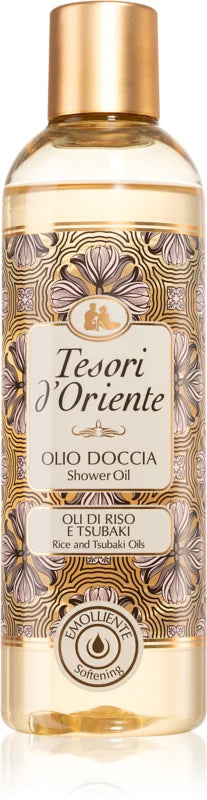 Tesori d'Oriente Rice & Tsubaki shower oil 250 ml