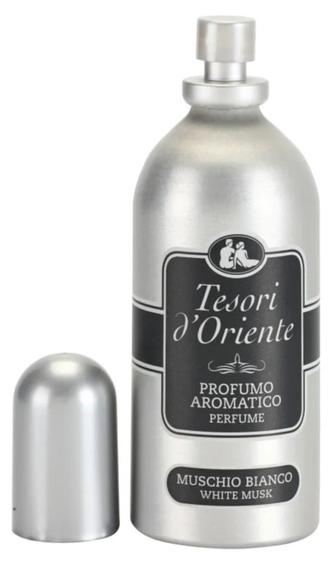 Tesori D'Oriente Muschio Bianco Würfelseife 125g – Natürliche Pflegeseife Mit Frischem Duft