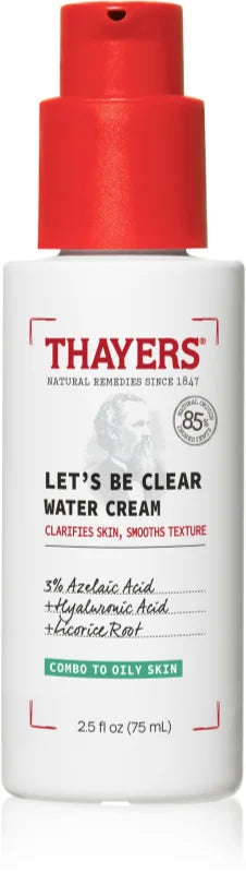 Thayers Let’s Be Clear Water Cream 75 ml