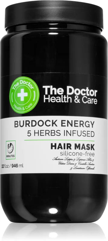 The Doctor Burdock Energy 5 Herbs Infused hair mask