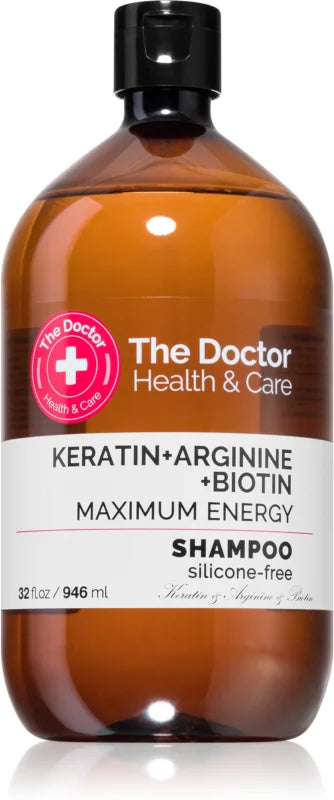 The Doctor Keratin + Arginine + Biotin Maximum Energy shampoo