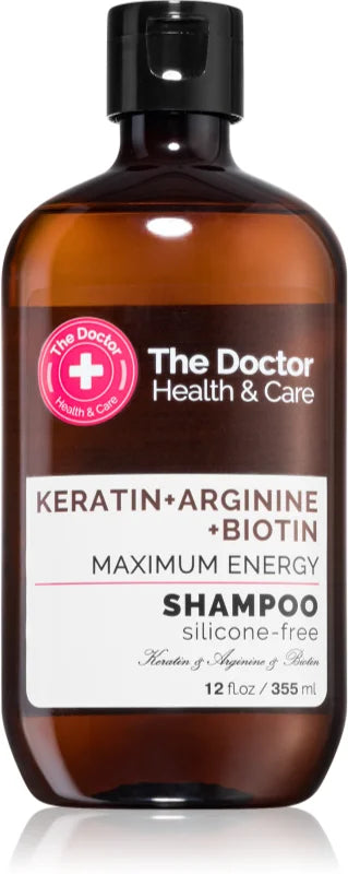 The Doctor Keratin + Arginine + Biotin Maximum Energy shampoo