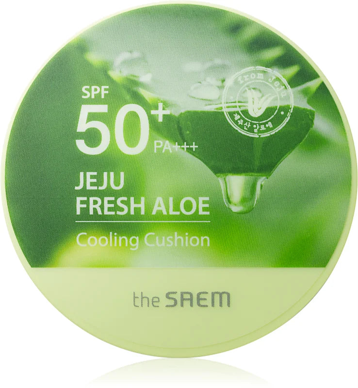 The Saem Jeju Fresh Aloe Cooling Cushion Natural Beige 12 g