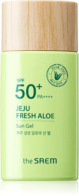 The Saem Jeju Fresh Aloe Sun Gel SPF 50+; 50 g