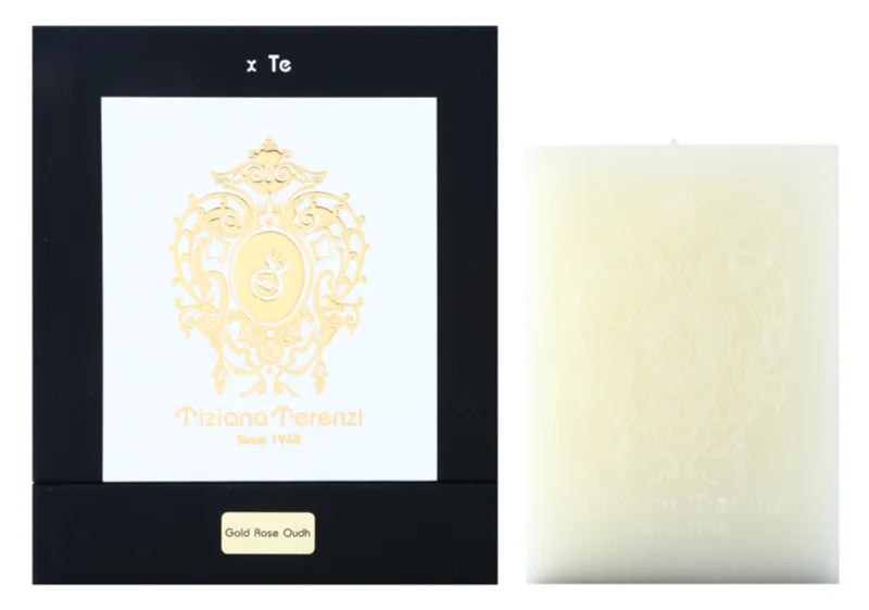 Tiziana Terenzi Gold Rose Oudh scented candle 10 cm