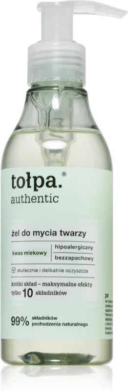 Tołpa Authentic facial cleansing gel 195 ml