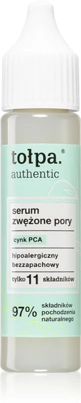 Tołpa Authentic mattifying serum to shrink enlarged pores 20 ml