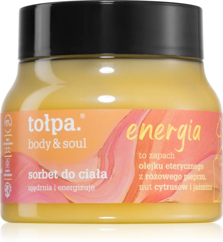 Tołpa Body & Soul Energy hydrating body sorbet 250 ml