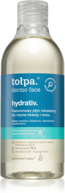 Tołpa Dermo Face Hydrativ hydrating micellar water 400 ml