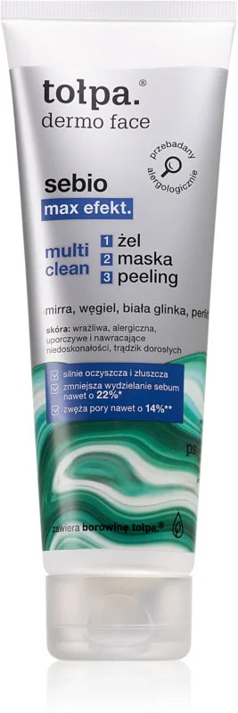 Tołpa Dermo Face Sebio Max Effect cleansing mask 100 ml