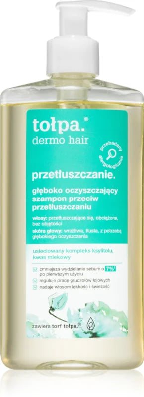 Tołpa Dermo Hair deep cleansing shampoo for oily hair 250 ml
