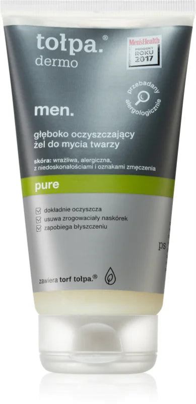 Tołpa Dermo Men deep cleansing face gel 150 ml