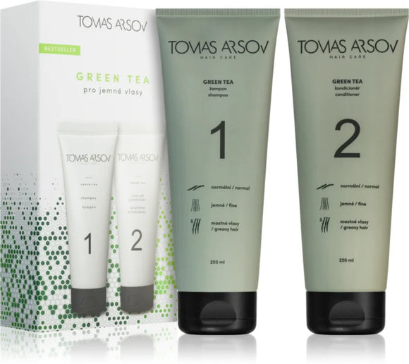 Tomas Arsov Green Tea Shampoo and Conditioner Package