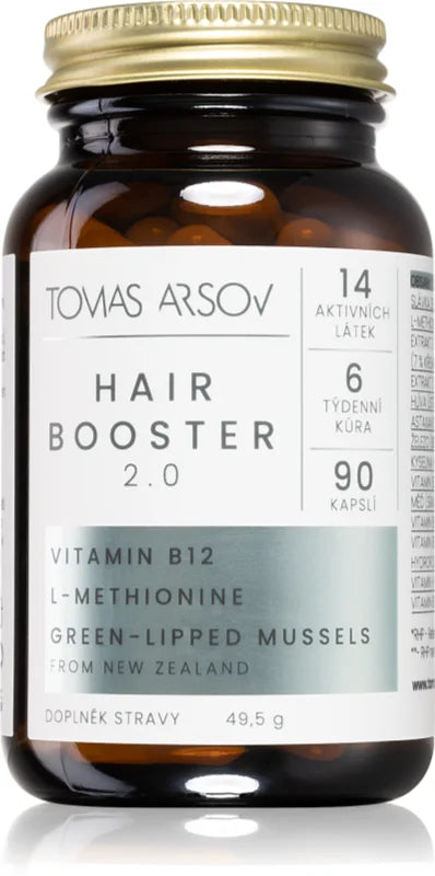 Tomas Arsov Hair booster 2.0 food supplement 90 capsules
