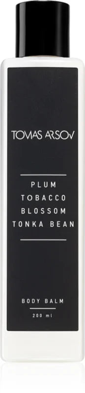 Tomas Arsov Plum Tobacco Blossom Tonka Bean perfumed body balm 200 ml