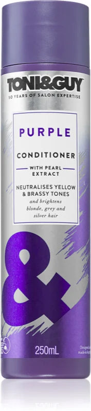 TONI&GUY PURPLE conditioner neutralizing yellow tones 250 ml