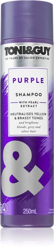 TONY&GUY PURPLE shampoo neutralizing yellow tones 250 ml